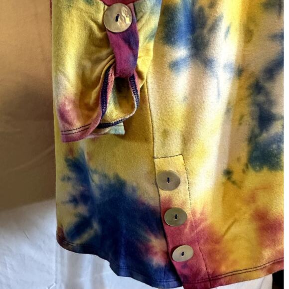 Chacha Vente Super Soft Tie Dye Woman's Pullover Leisurewear XL - Picture 3 of 7